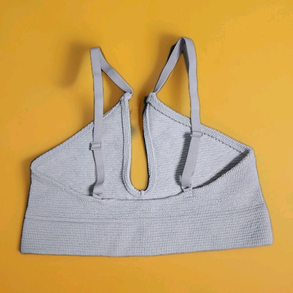 FREE PEOPLE INTIMATELY THE RIB I REACH FOR TRIANGLE BRA BRALETTE TOP SZ M/L